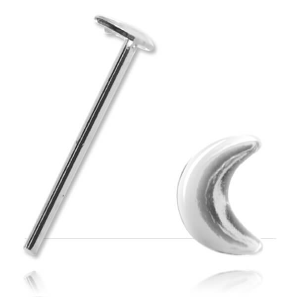 Clou de nez argent Lune