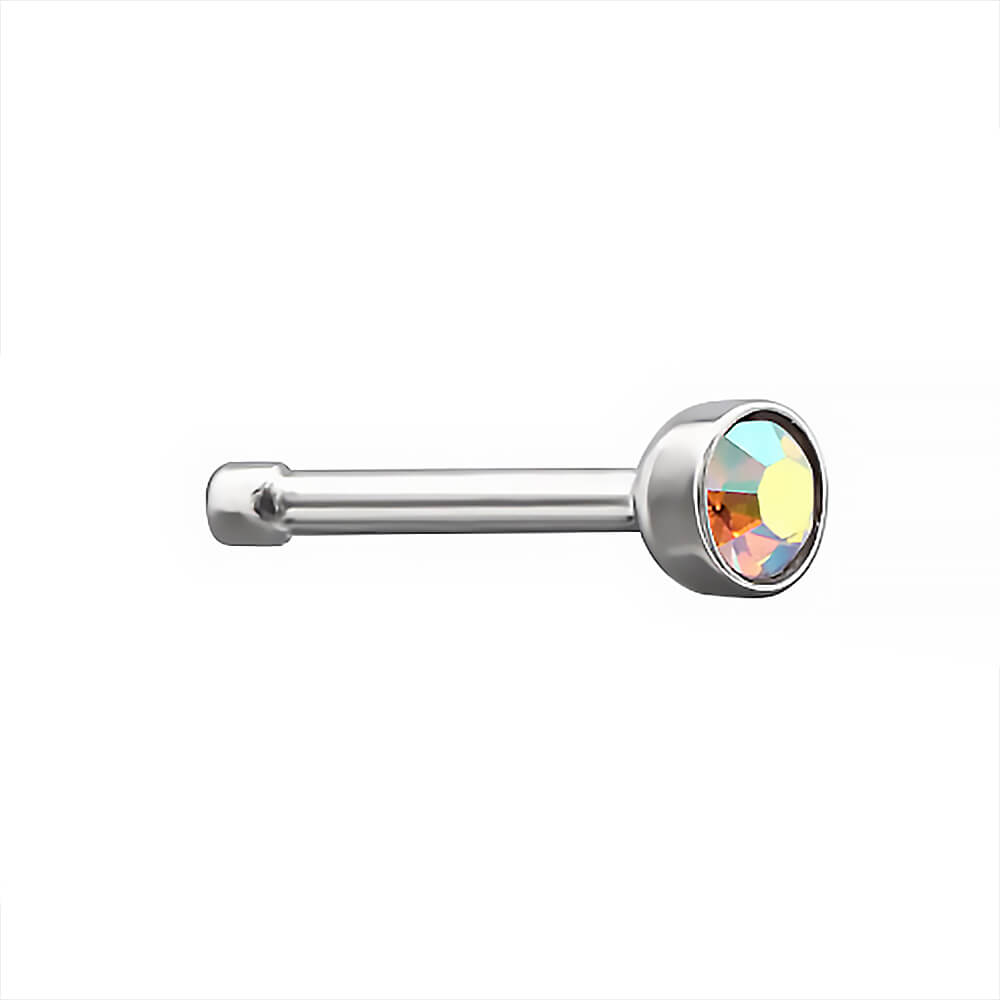 Bone de nez acier mini cristal 1.95mm