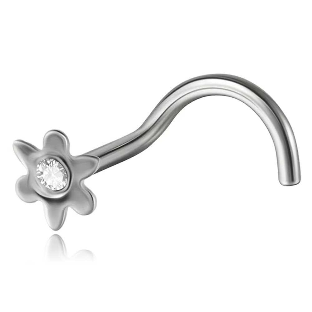 Stud de nez acier Crocus