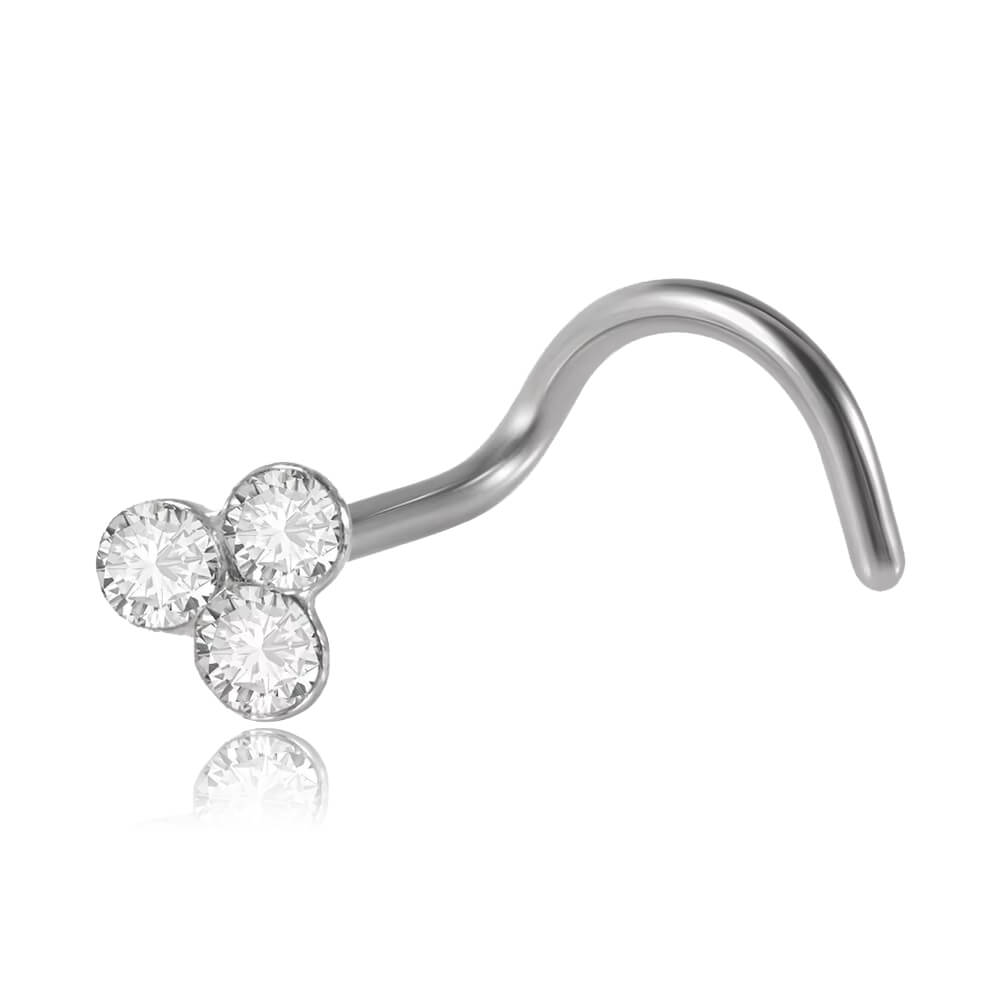 Stud de nez acier Trinité