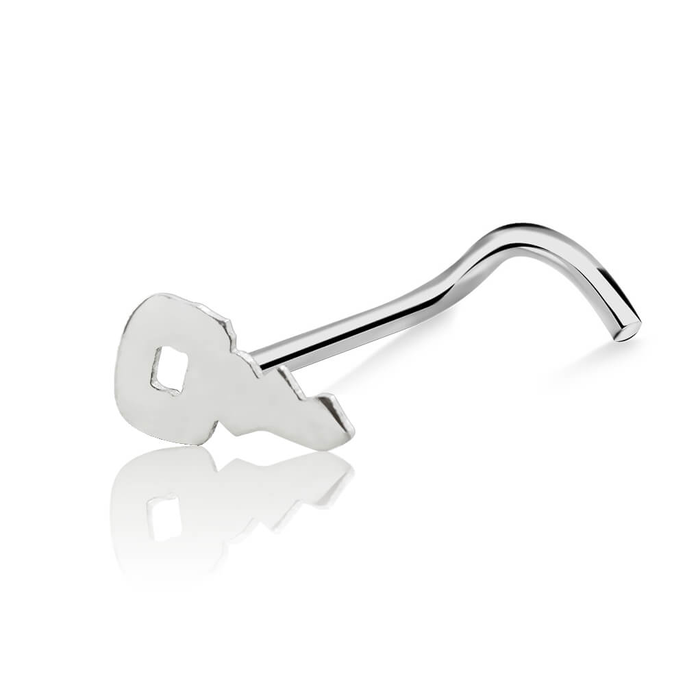 Stud de nez acier Clef