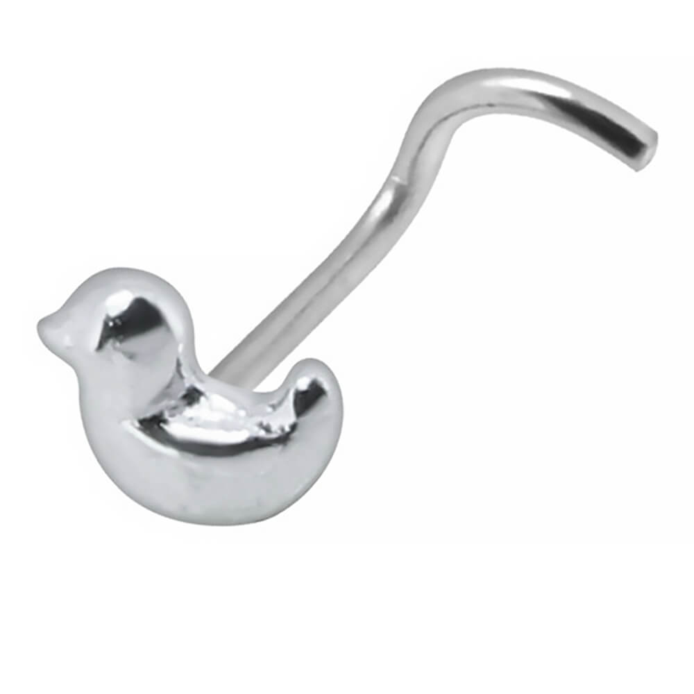 Stud de nez argent Petit Canard