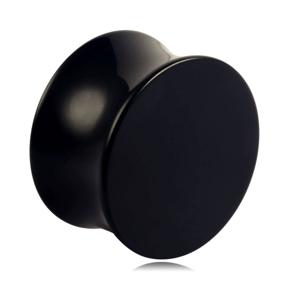 Plug d'oreille acrylique uni