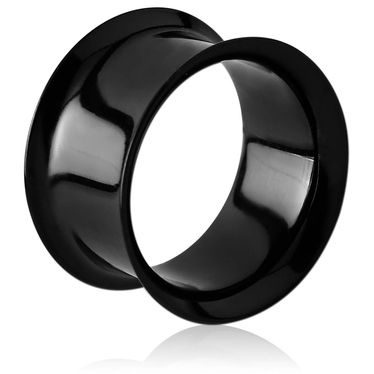 Tunnel acier noir épaulé double