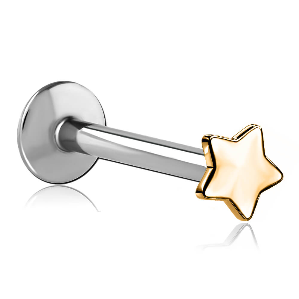 Œil Grec En Acier 316L Pour Piercing – Tige 1.6mm, Vis Interne Ou Micro-dermal, Porte-bonheur Antique