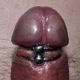 Double anneau de gland ou de verge avec boules