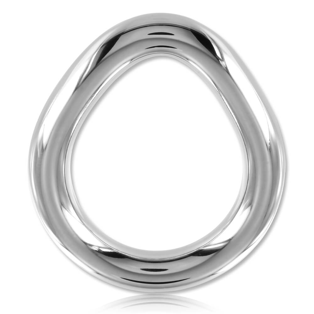 Cockring ergonomique acier 10mm Huevo