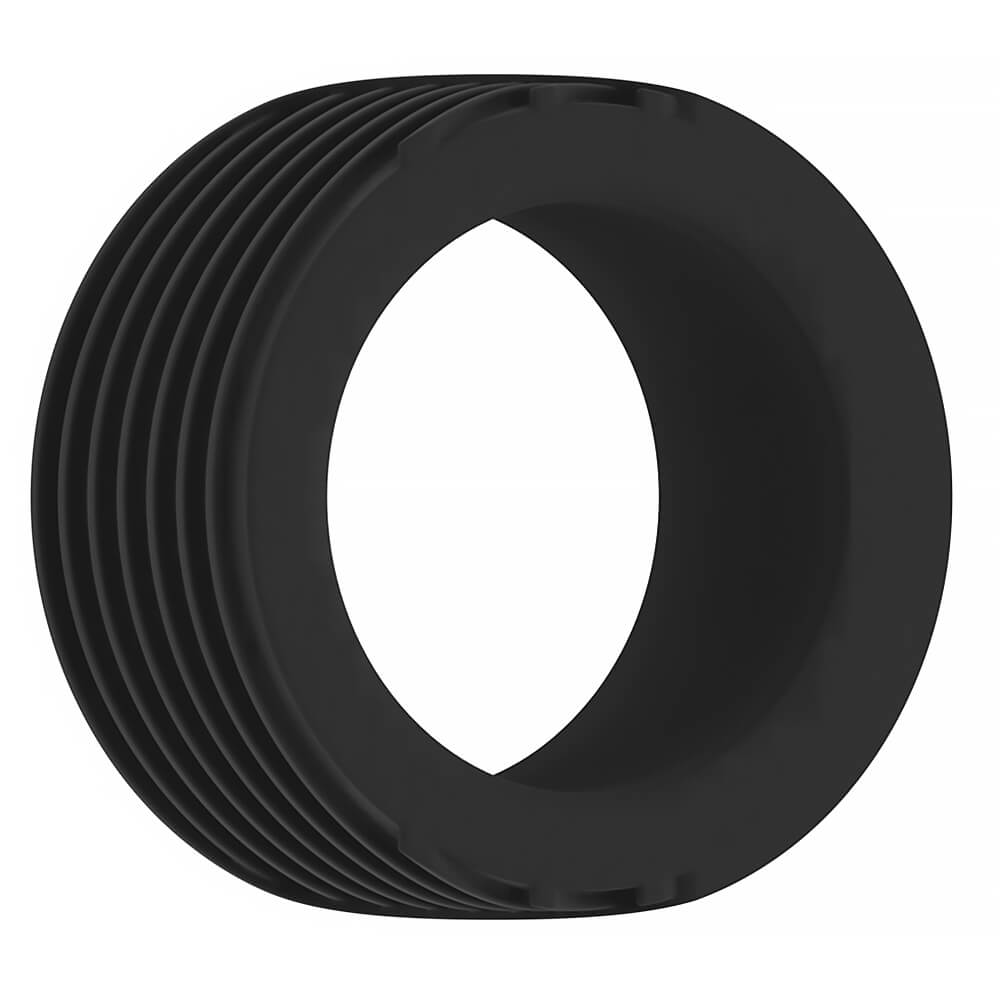 Cockring TPE noir Sono Line Flex n°42