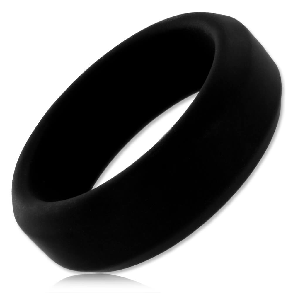 Cockring silicone noir Tony Soft 17mm