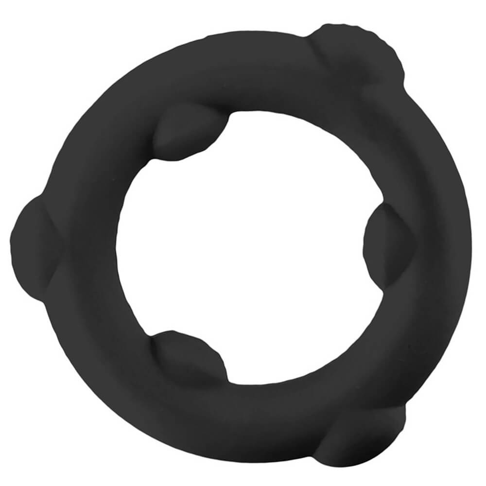 Cockring silicone Oxballs Spinner Noir