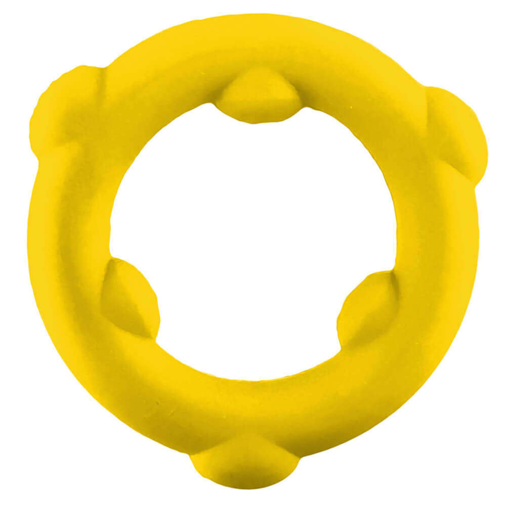 Cockring silicone Oxballs Spinner Jaune