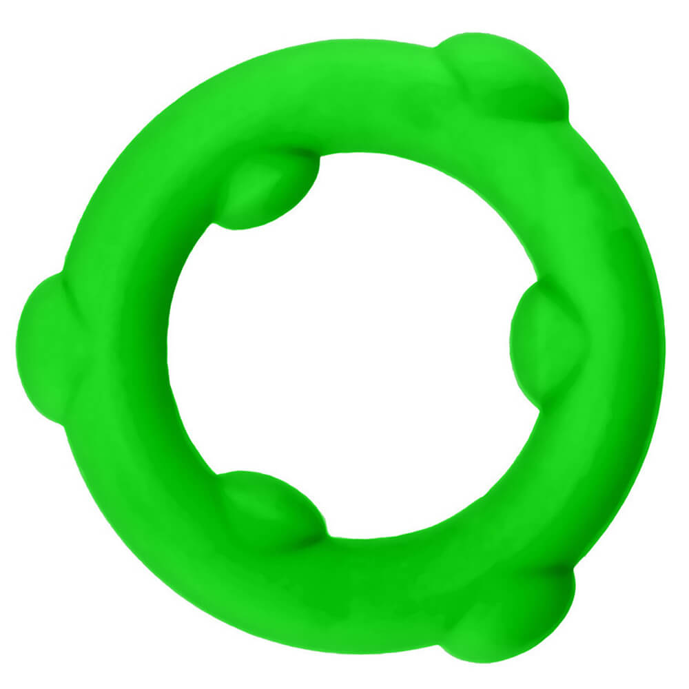 Cockring silicone Oxballs Spinner Vert