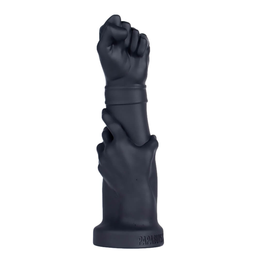 Gode silicone noir Deepleasure FistHand 27x8cm