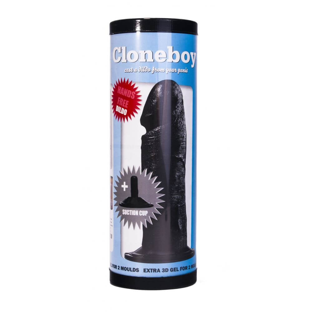 Kit de moulage de gode à ventouse silicone Cloneboy noir