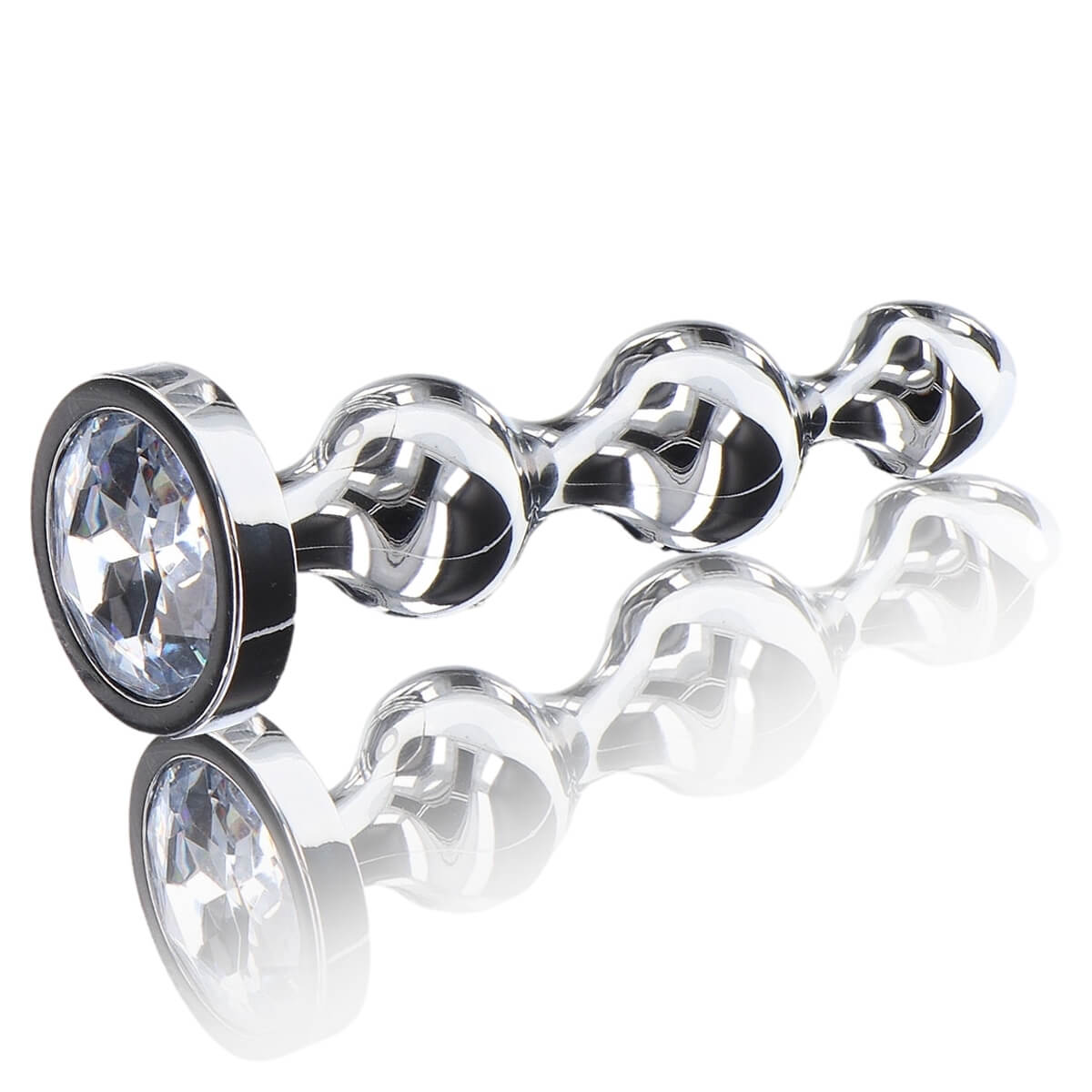 Plug bijou Toy Joy Diamond Star Beads Medium 10.5 x 2.5cm