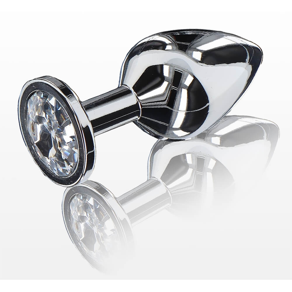 Plug bijou d'anus aluminium Toy Joy Starlight Booty Medium 3.3x7.5cm