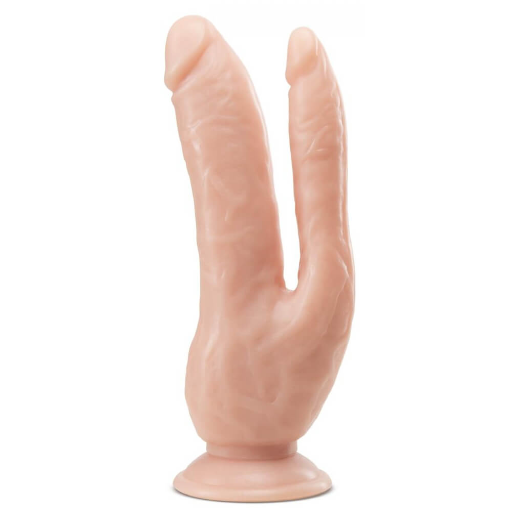 Double gode Dr Skin Dp Cock 18x6cm