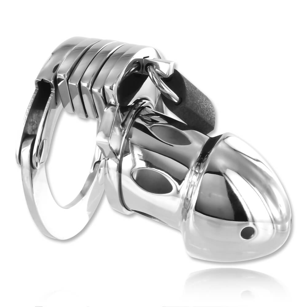 Cage de chasteté homme avec cockring Loric