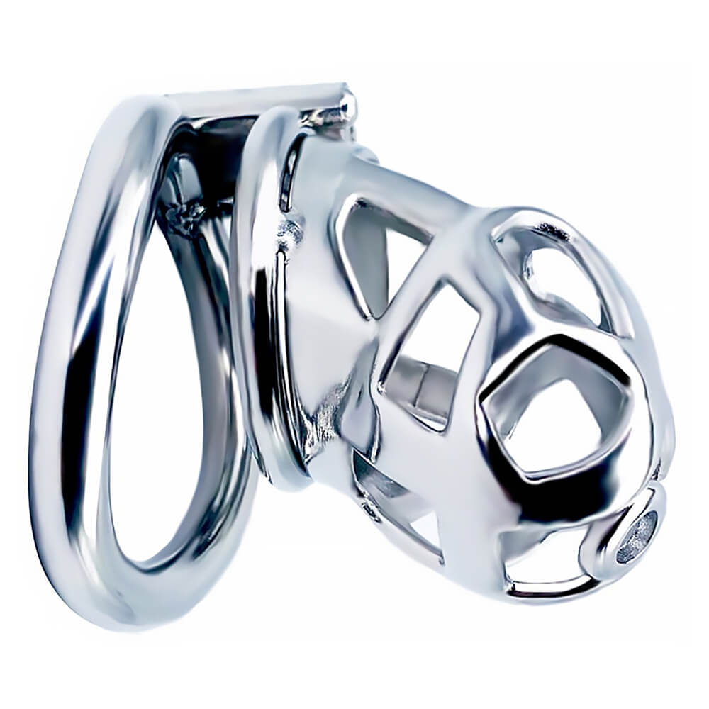 Cage de chasteté homme avec cockring Cock Lock Bekar 6.5x3.5cm