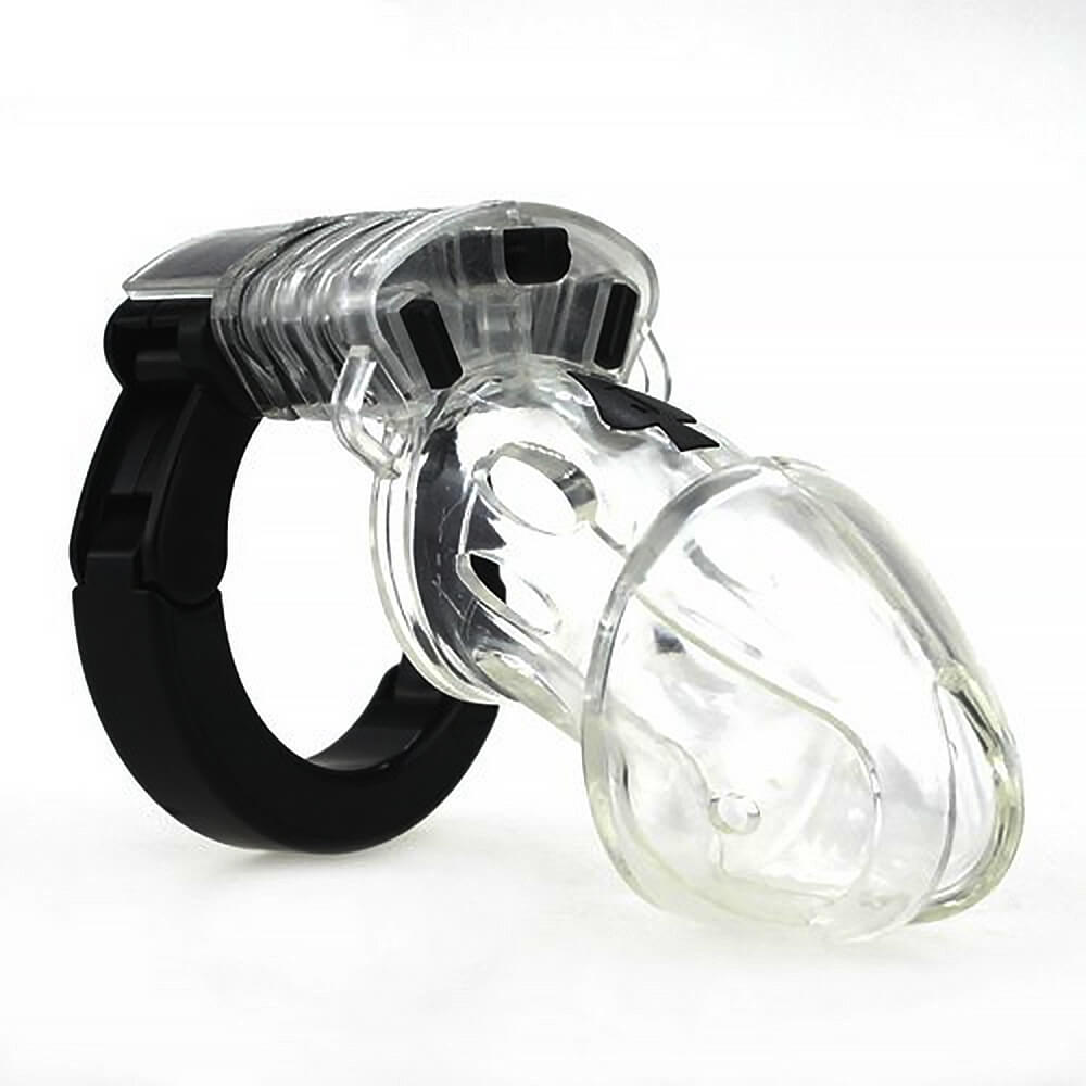 Cage de chasteté homme ajustable Clear 8x3.2cm