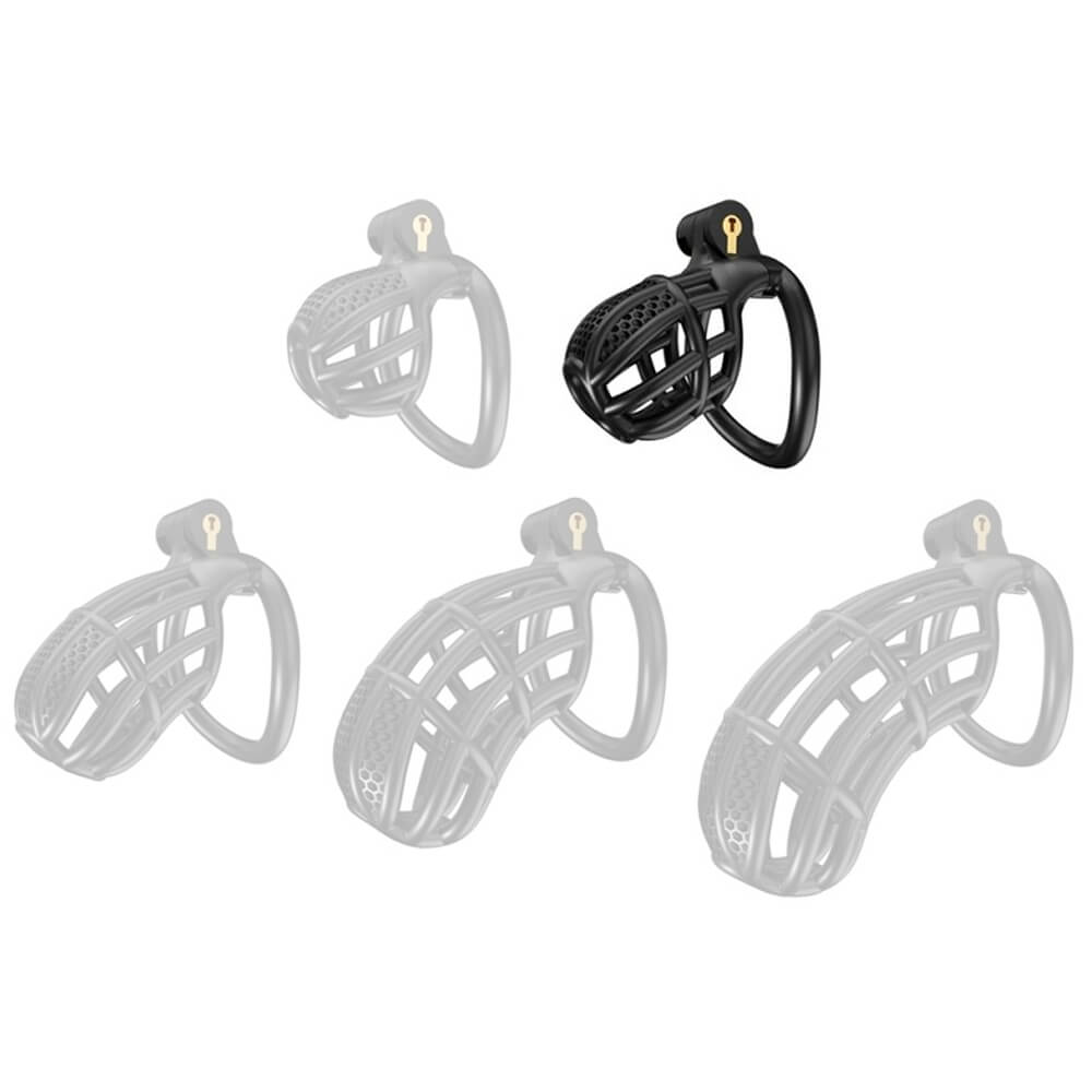 Cage de chasteté ABS noir Cock Lock Nexia M 6.5 x 3.1cm