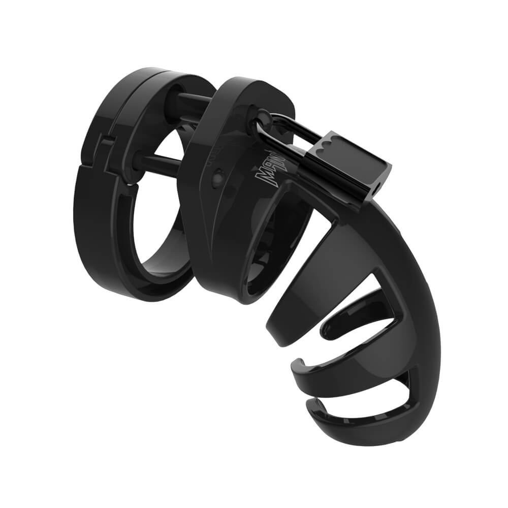 Cage de chasteté homme ManCage modèle 02 - 9x4.2cm noire