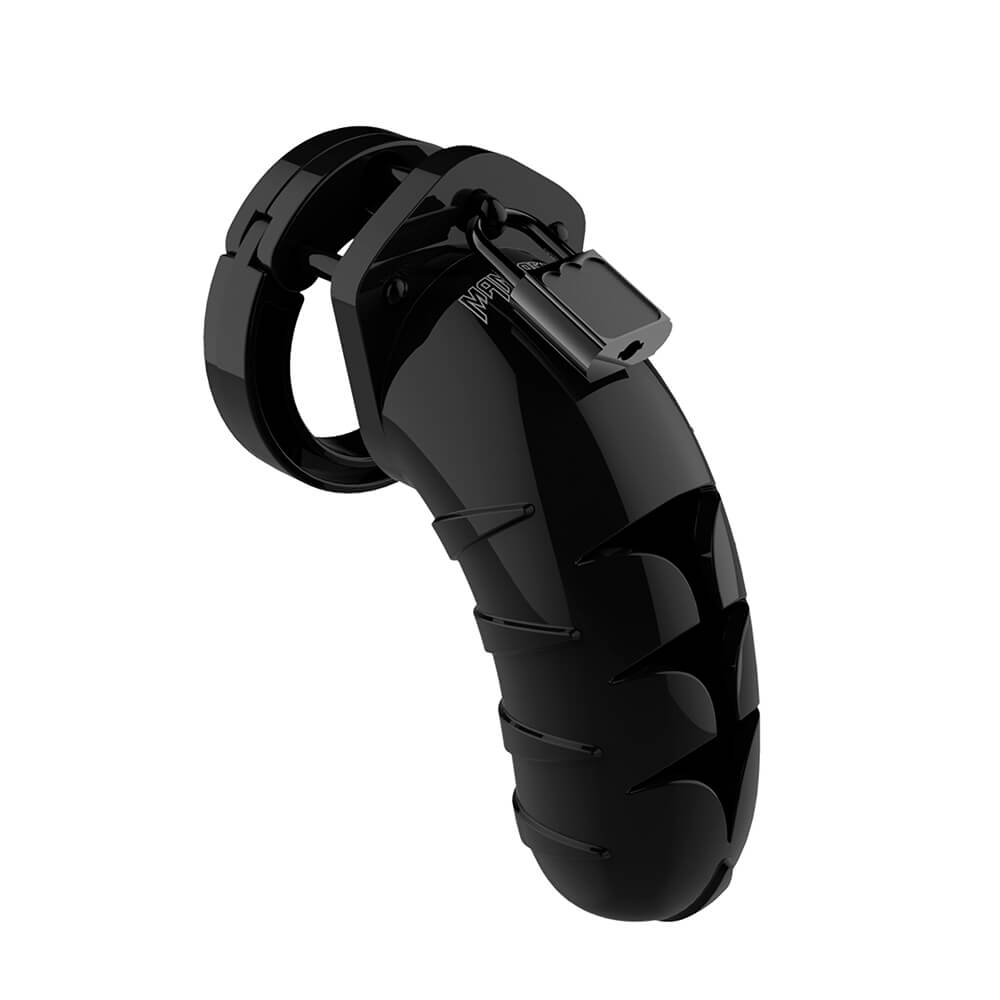 Cage de chasteté homme ManCage modèle 04 - 11.5x4.4cm noire