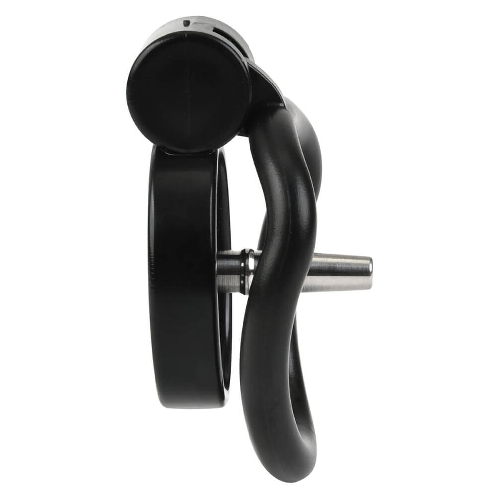Cage de chasteté ABS Terhidy Noire 2.5 x 3.8 cm avec plug urétral