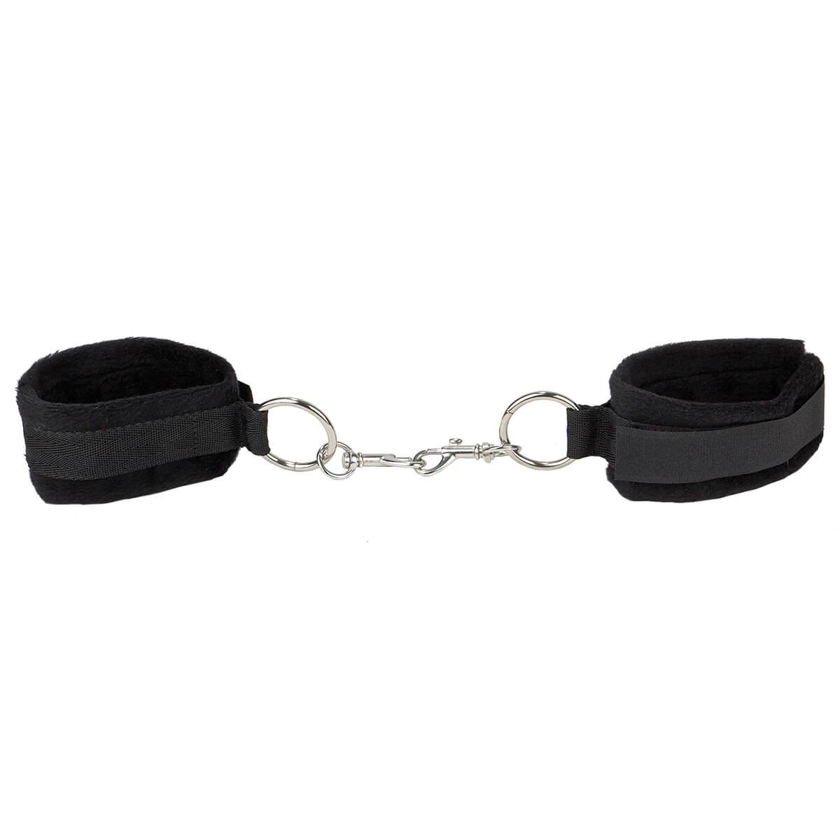 Menottes tissus noir et scratch Ouch!
