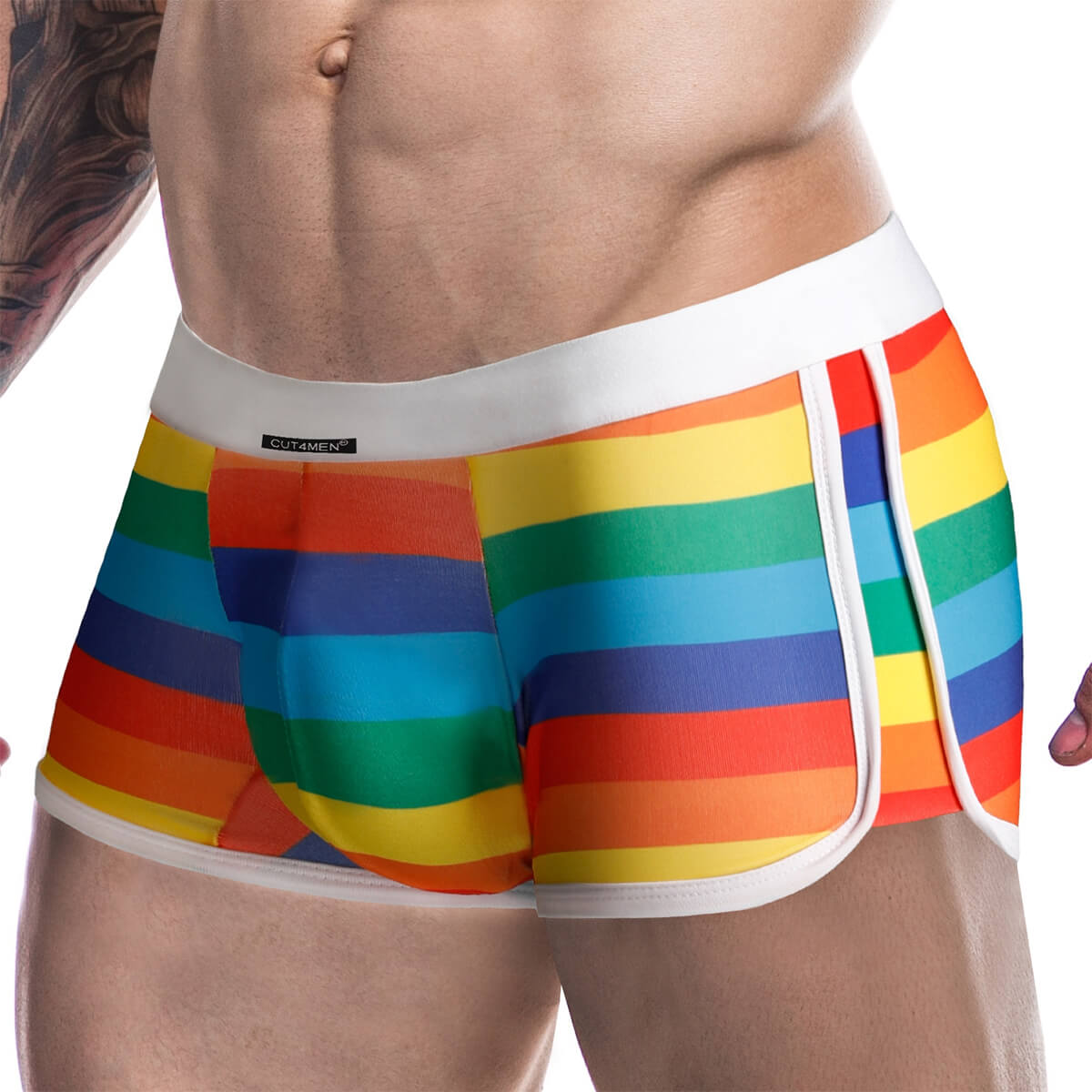 Boxer homme Cut4men Athletic Rainbow