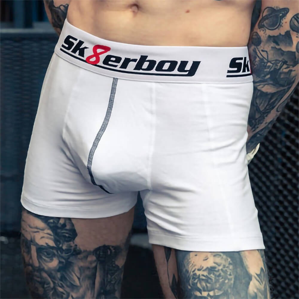 Boxer long Sk8erboy Blanc