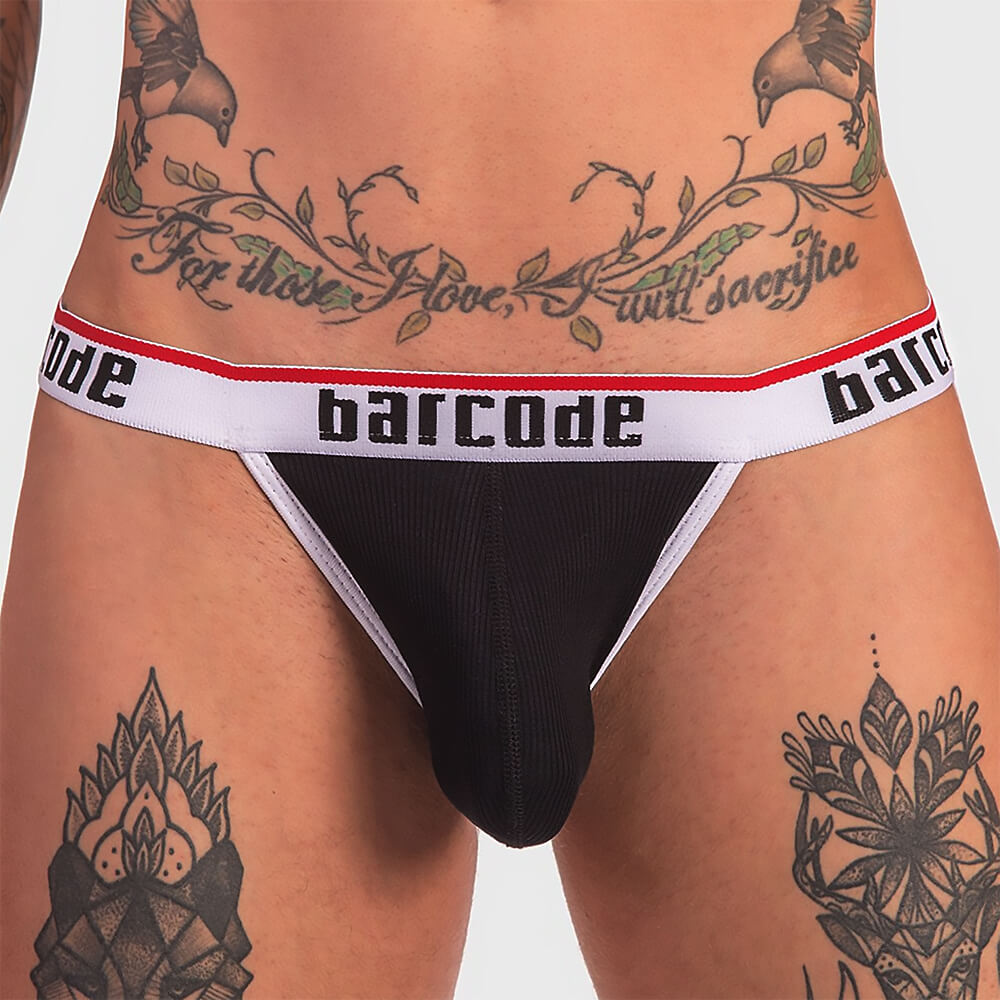 Jockstrap homme Barcode Berlin Cosme Noir