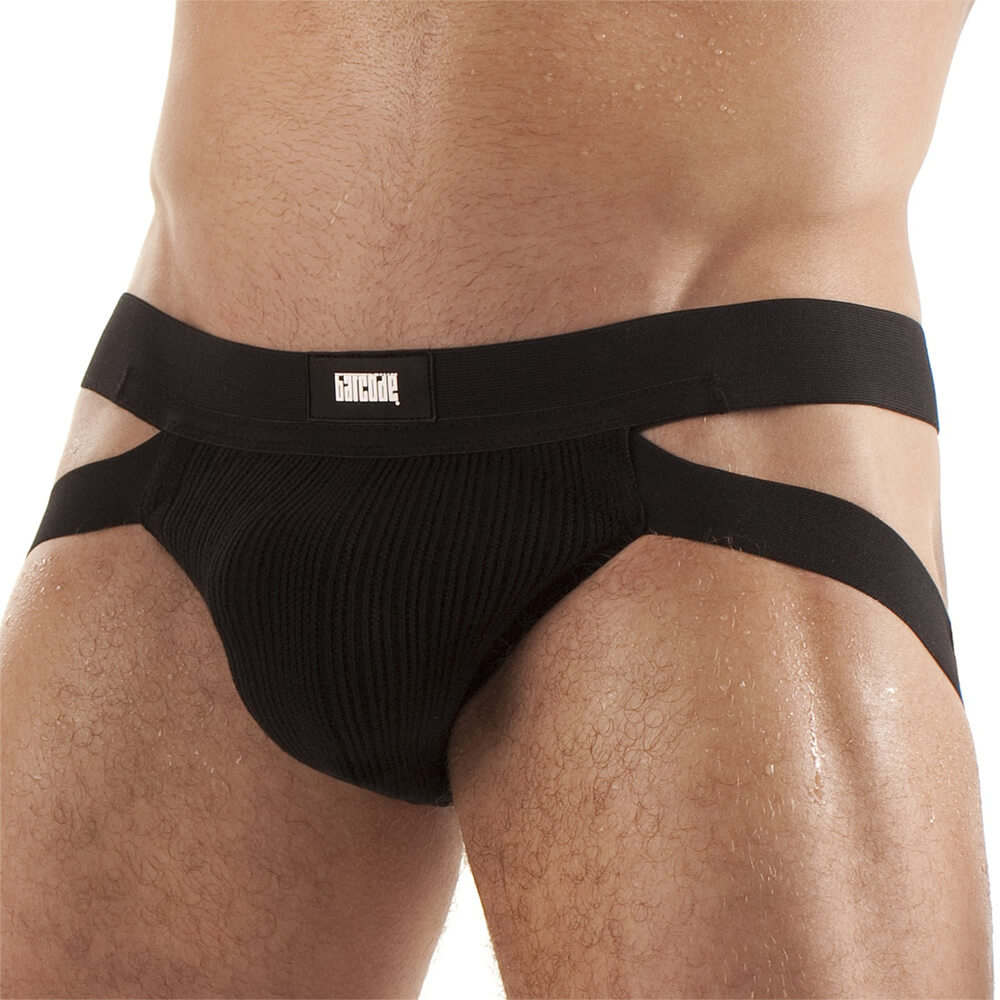 Jockstrap homme Barcode Berlin Swim Anton Noir