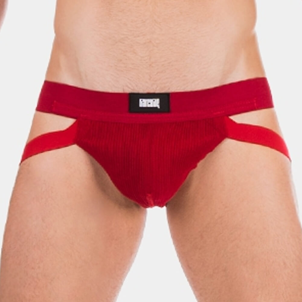 Jockstrap homme Barcode Berlin Swim Anton Rouge