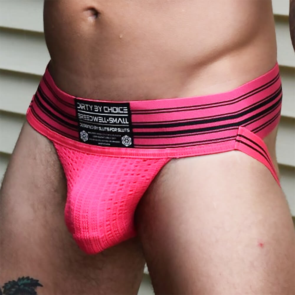 Jockstrap homme Breedwell Cumdump Rose