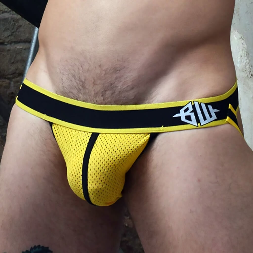 Jockstrap homme Breedwell Brut Jaune