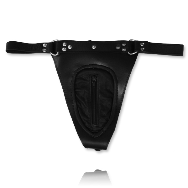 Lingerie string en cuir femme Aurianne [avec défaut]