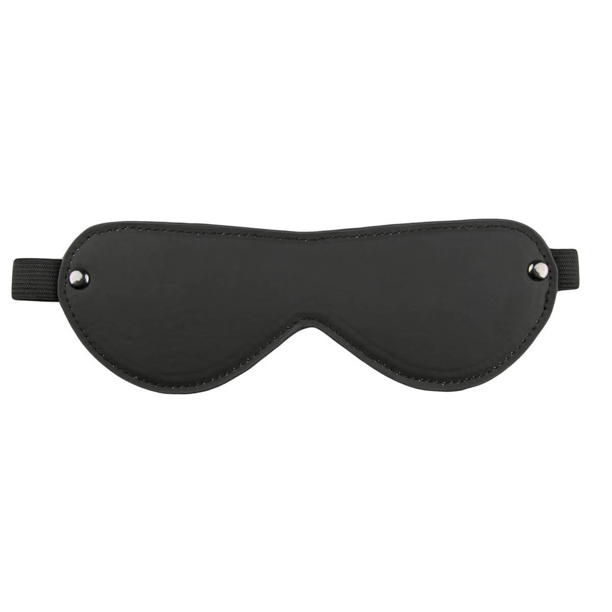 Loup occultant simili cuir EasyToys Blindfold noir