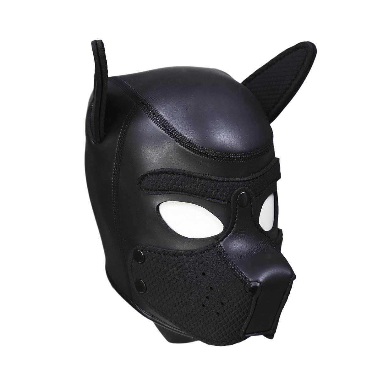 Masque Puppy néoprène Kinky Puppy noir
