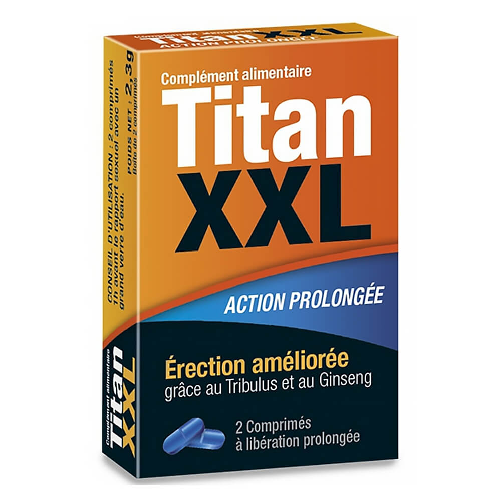 Titan XXL Stimulant Action Prolongée 2 gélules