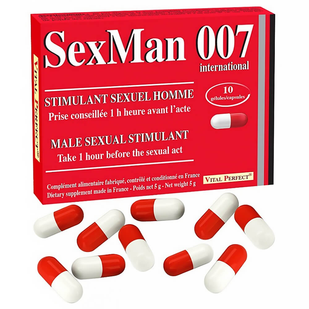 Stimulant SexMan 007 10 gélules