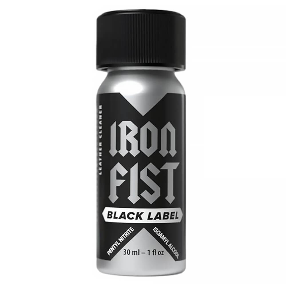 Poppers Pentyle Iron Fist Black Label 30ml