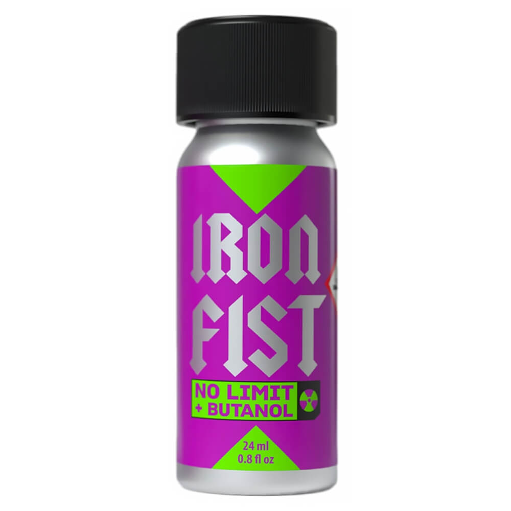 Poppers Pentyle et Butanol Iron Fist No Limit 24ml