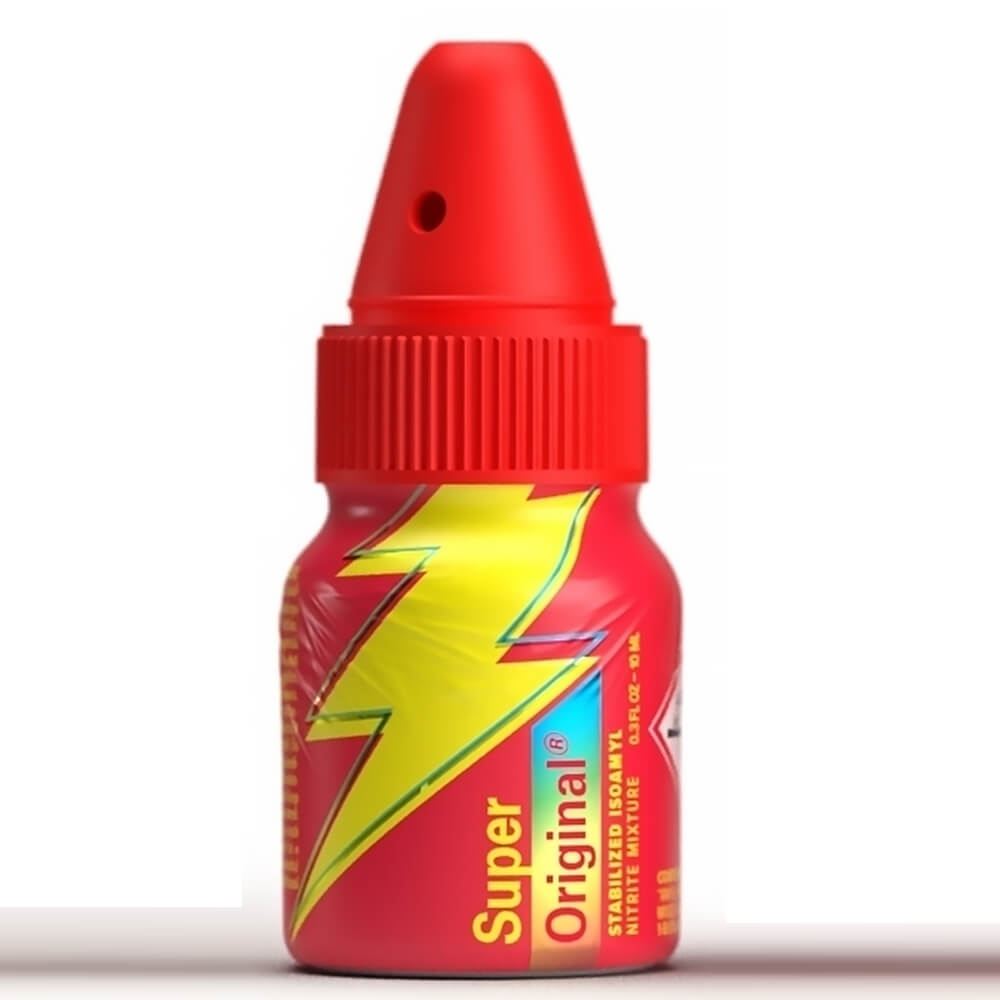 Poppers Amyle Super Original 10ml + bouchon inhalateur