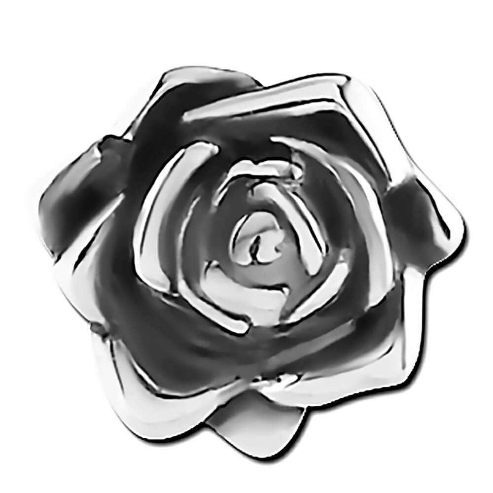 Rose pour tige 1.6mm vis interne ou micro-dermal