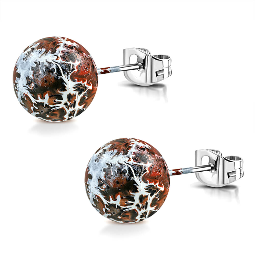 Clous d'oreille Random Marble A