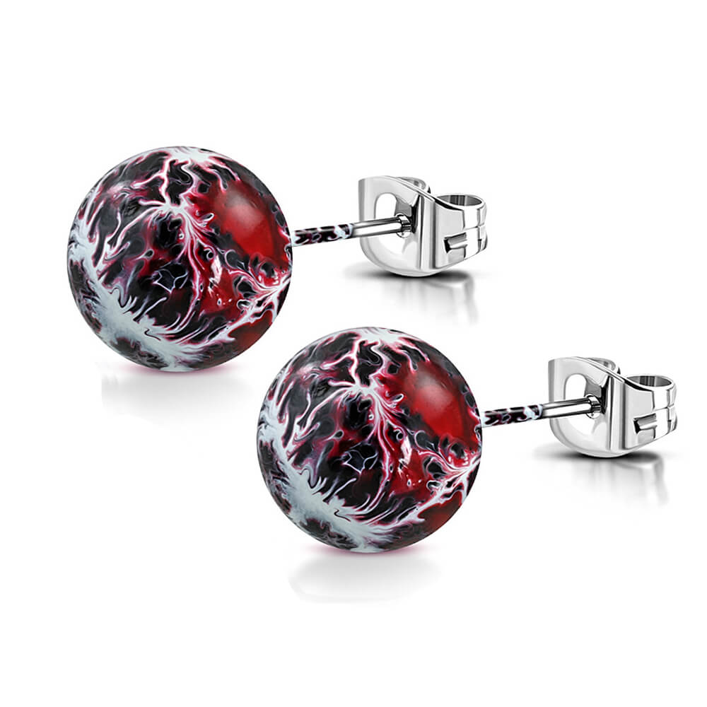 Clous d'oreille Random Marble E