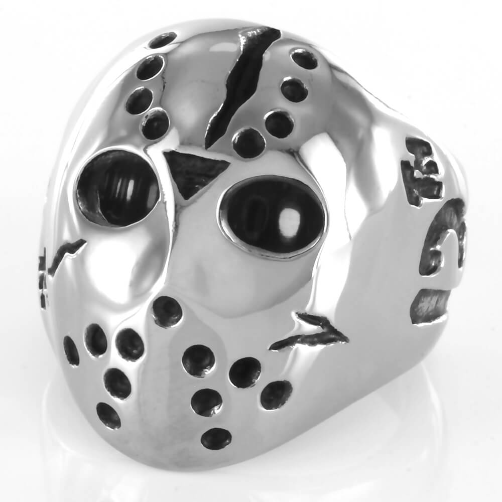 Bague acier Jason Mask Vendredi 13