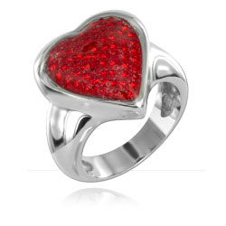 Bague Crystal Chic Coeur