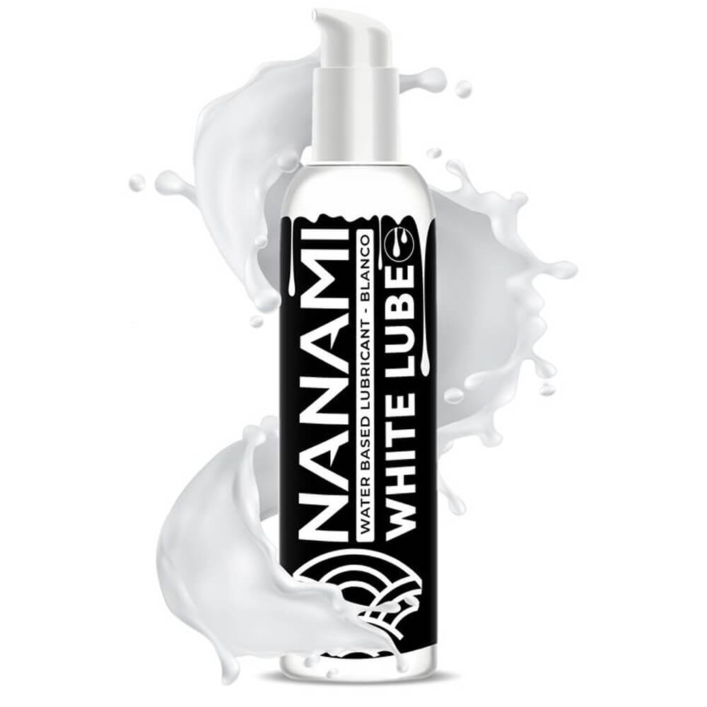 Lubrifiant base eau aspect sperme Nanami White Lube 150ml